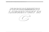 Programming Laboratory in C