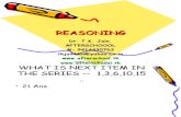 29 May Basic Reasoning and Maths