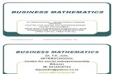 30 July Business Mathematics
