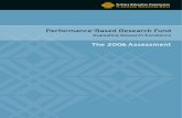 Performance-Based Research Fund 2006