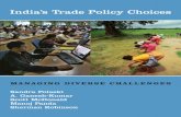 India's Trade Policy Choices: Managing Diverse Challenges