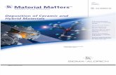 Deposition of Ceramic and Hybrid Materials - Material Matters v1n3