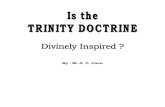 Is Trinity Doctrine Divinely Inspired!