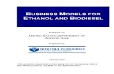 Business Models for Ethanol Production