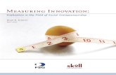 Measuring Innovation - Mark R Kramer (Skoll and FSG Report 2005)