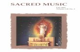 Sacred Music, 130.3, Fall 2003; The Journal of the Church Music Association of America