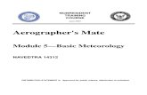 US Navy Course NAVEDTRA 14312 - Aerographer's Mate Module 5—Basic Meteorology