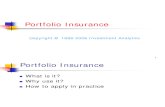 Investment Theory Portfolio Insurance