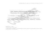 [Word version - full paper]  - The Development of Students' Personal Professional Theories by the Reflective Apprenticeship Model