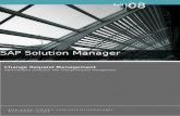 Sap Solution Manager - CHARM - Administrative Correction