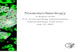 Nanotechnology  FDA report, 2007
