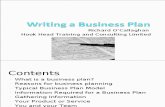 1  Writing a Business Plan