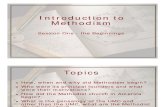 Intro Methodism 1-Beginnings