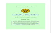 US Army: Natural Disasters Smartbook