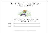 ack Family Workbook, Donnette E Davis, St Aiden's Homeschool, South Africa