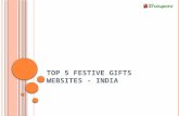 Top 5 festive gifts websites