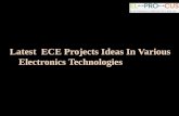 Latest ECE Projects Ideas