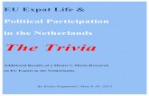EU Expat Life & Political Participation in the Netherlands - The Trivia