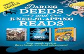Daring Deeds and Knee-Slapping Reads sampler
