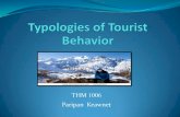 Typologies of tourist behavior ch.