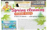 Spring cleaning feature