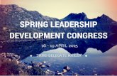 spring Leadership Development Congress 2015