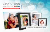 One Vision Product Guide and Price List 2015