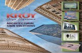 Kroy Sign Systems catalog 2015