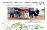 Western Junior Jersey Spring Sale catalog