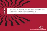 College career and civic readiness white paper 2014