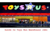 Toys rus warehouse jobs