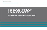 Ideas that Innovate: State & Local Policies
