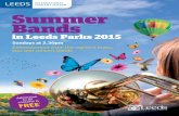 Summer Bands in Leeds Parks 2015