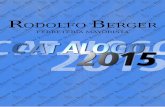 Catalogo Rodolfo Berger 2015
