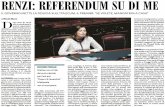 Renzi, referendum
