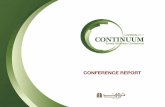 Continuum 2011 Conference Report