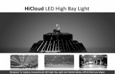 HiCloud beat the traditional led high bay light