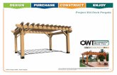 OZCO Project Deck Pergola #304