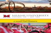 Miami University of Ohio 2015-2016 Guide for Parents