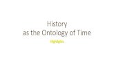 History  as the Ontology of Time