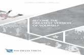 Phi Delta Theta (University of Nebraska–Lincoln) 2015 Recruitment Pamphlet