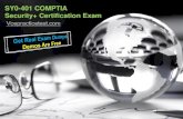 COMPTIA Security+ Certification Exam SY0-401 Questions