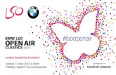 BMW LSO Open Air Classics 2015: Concert Programme