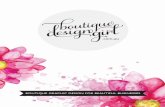 Boutique Design Girl Brochure May 2015