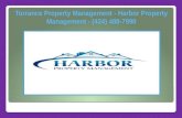 Property Management Torrance CA - Harbor Property Management - (424) 488-7990