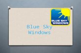 Blue sky windows - Tilt and turn windows