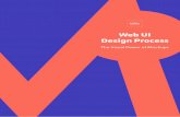 Web ui design process mockups