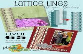 Lattice Lines Blueprint Borders Product Catalog