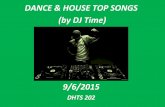 DANCE & HOUSE TOP SONGS 9/6/2015