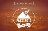 FACS 2015 • Information Booklet
